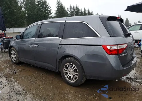 2012 Honda Odyssey Exl from USA, damaged, VIN 5FNRL5H68CB035220